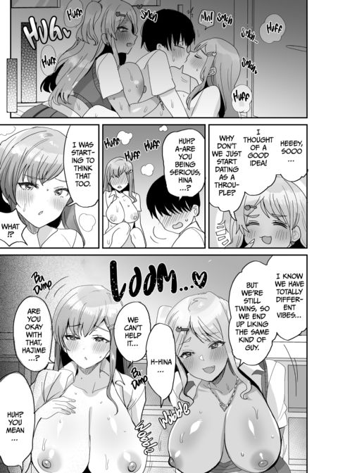 These Twin Gyarus Can't Get Enough Of My Cock! 4 Chapter 1 page 38