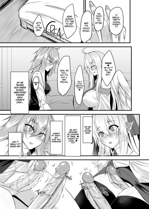 Two Flowers for Two Delivery Girls - Dog Girl and Winged Girl Make Steamy Happy Love with their New Dicks Chapter 1 page 10