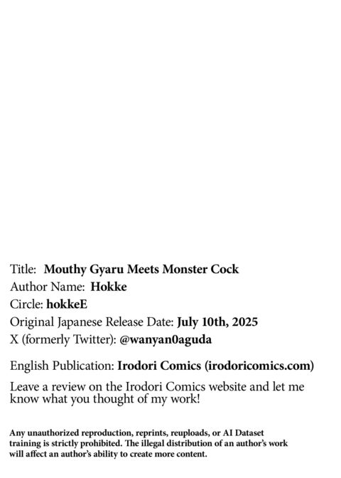 Mouthy Gyaru Meets Monster Cock Chapter 1 page 67