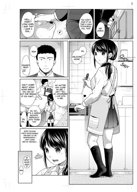 1 Room Apartment + Highschool Girl Suddenly Living Together? Close Contact!? First Sex!!? Ep.7 Chapter 1 page 4