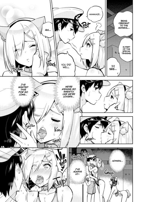 Shigure and Hamakaze in Racing Swimsuits Chapter 1 page 8