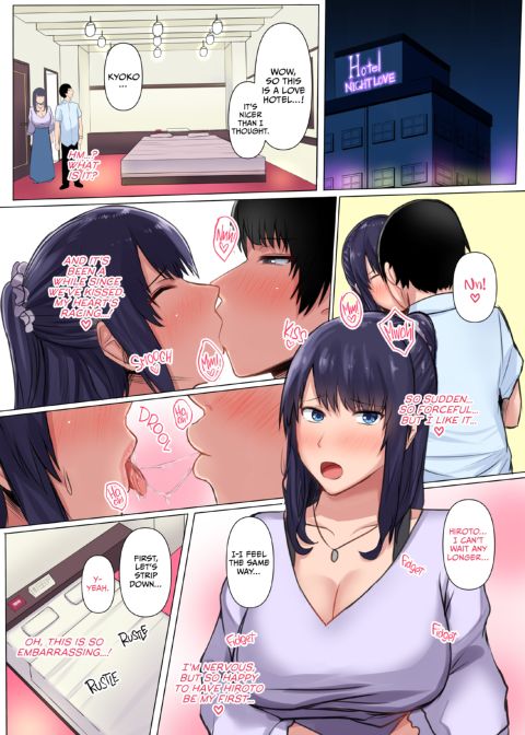 My Childhood Sweetheart Was Ensnared by an Upperclassman's Huge Cock 1 Chapter 1 page 8