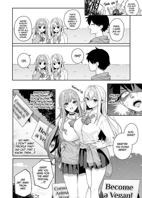 The Vegan Gyaru Elf Craves Meat Chapter 1 page 41
