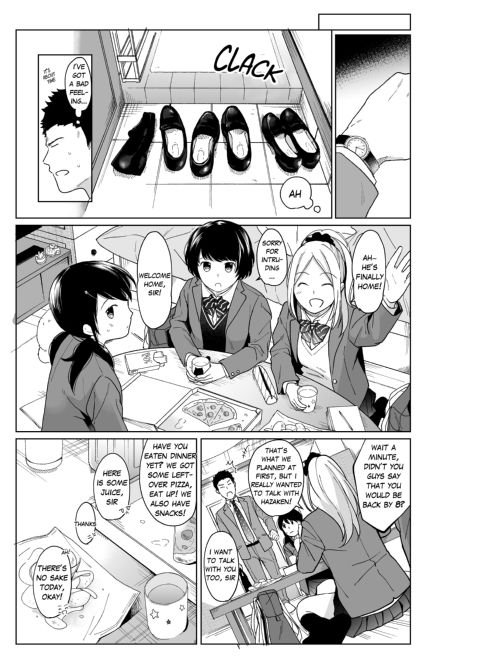 1 Room Apartment + Highschool Girl Suddenly Living Together? Close Contact!? First Sex!!? Ep.11 Chapter 1 page 5