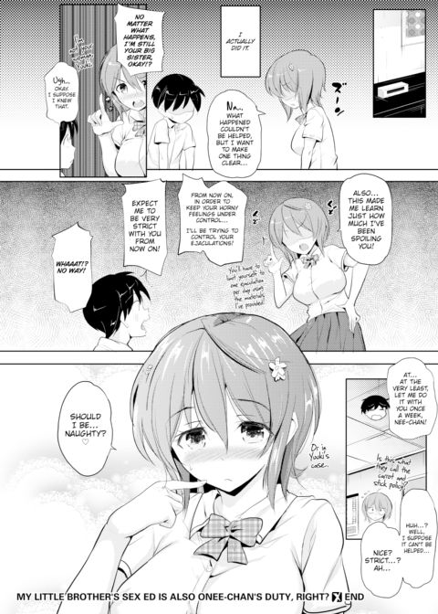 My Little Brother's Sex Ed Is Also Onee-chan's Duty, Right? Chapter 1 page 16
