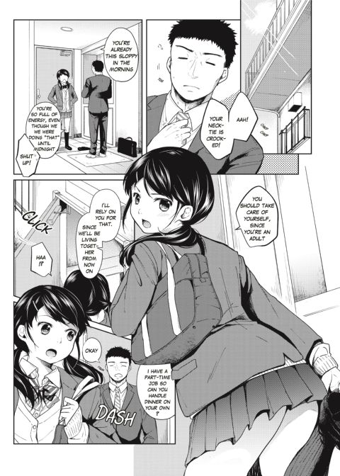 1 Room Apartment + Highschool Girl Suddenly Living Together? Close Contact!? First Sex!!? Ep.2 Chapter 1 page 3