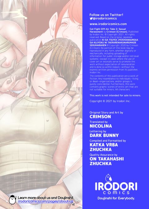 Cat Fight Off-Air Take 2: Sexual Harassment Chapter 1 page 57