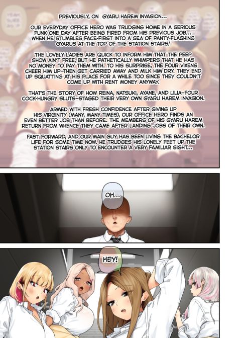 Gyaru Harem Invasion 2 Chapter 1 page 2