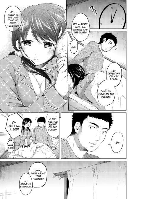 1 Room Apartment + Highschool Girl Suddenly Living Together? Close Contact!? First Sex!!? Ep.4 Chapter 1 page 9