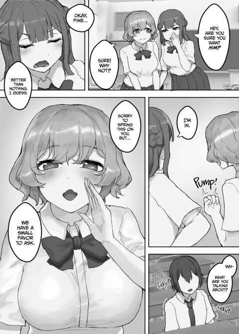 High-Class Hotties Use Me as a Dildo Chapter 1 page 7