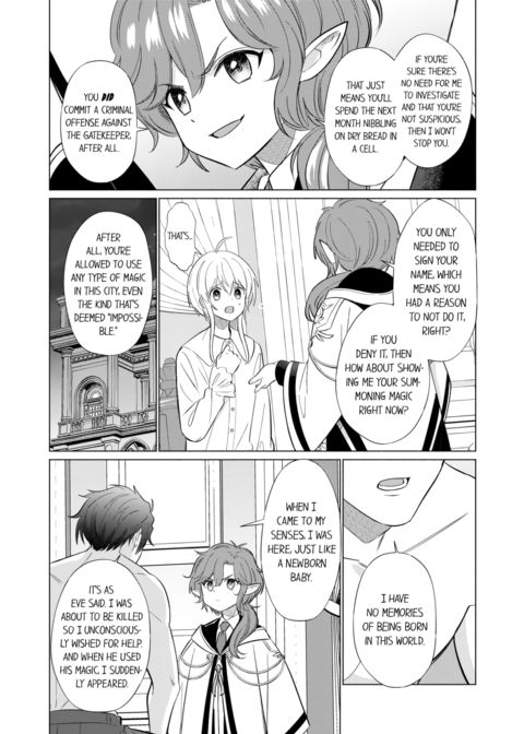 Reincarnated into Demon King Evelogia's World Vol.5 Chapter 1 page 4