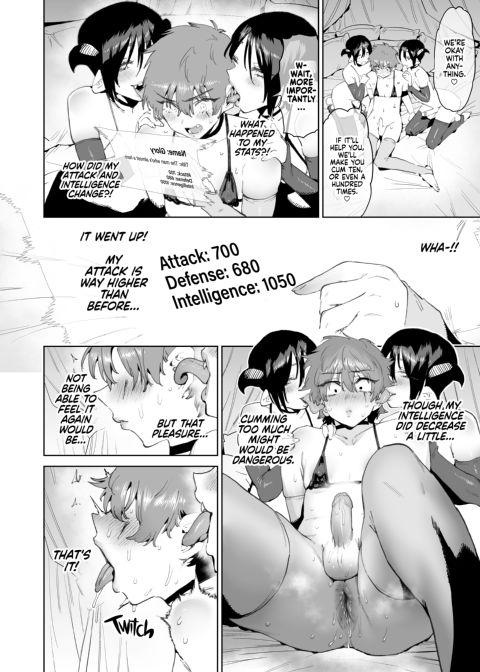 The Adventurer Who Pulled the Sword That Increases Your Attack at the Cost of Intelligence for Every Femgasm! Chapter 1 page 21