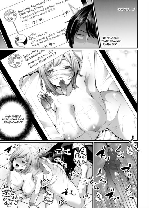 I Found This Plain Girl’s Lewd Account and It Turns Out She’s a Slut!? Ch.2 Chapter 1 page 18
