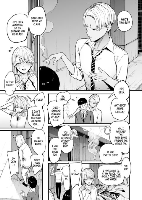 Drop-In Gyaru Lets Me Use Her Pussy 5 Chapter 1 page 9