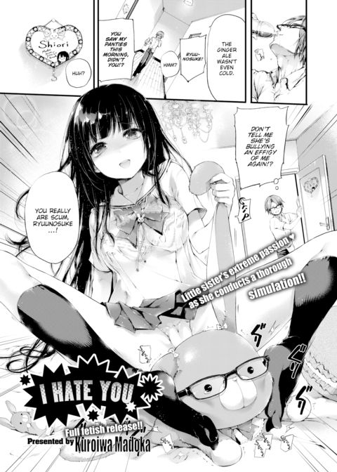 I Hate You Chapter 1 page 1