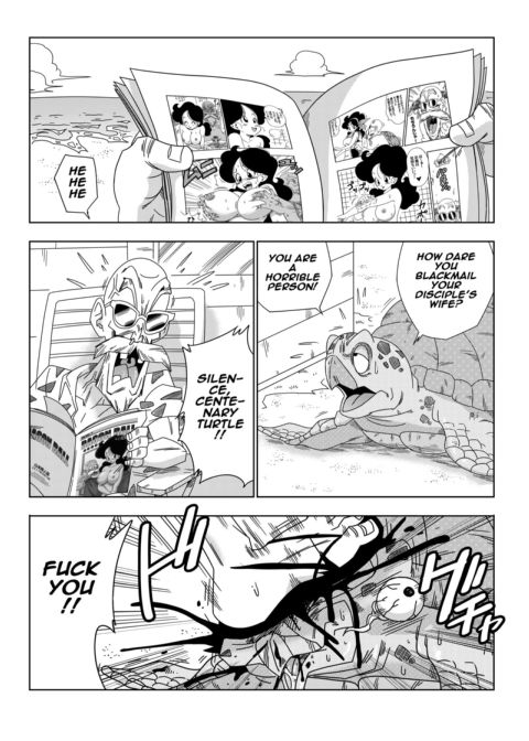 Android 18 vs Master Roshi Chapter 1 page 30