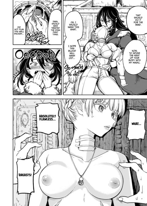 A Lesbian and a Corpse Walk Into a Dungeon... Chapter 1 page 23