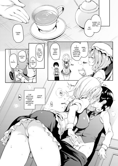 Please Help Supervise my Ejaculations, Sakuya-san Chapter 1 page 9