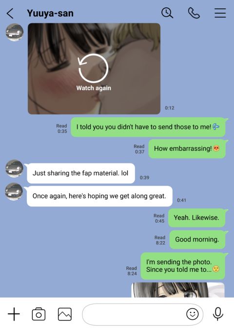 I Only Intended to Peek Through My Girlfriend's Phone 2 Chapter 1 page 53