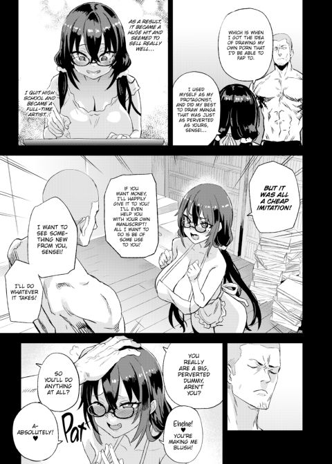 Victim Girls: Kijouin-sensei's Ero Manga Brain Chapter 1 page 36