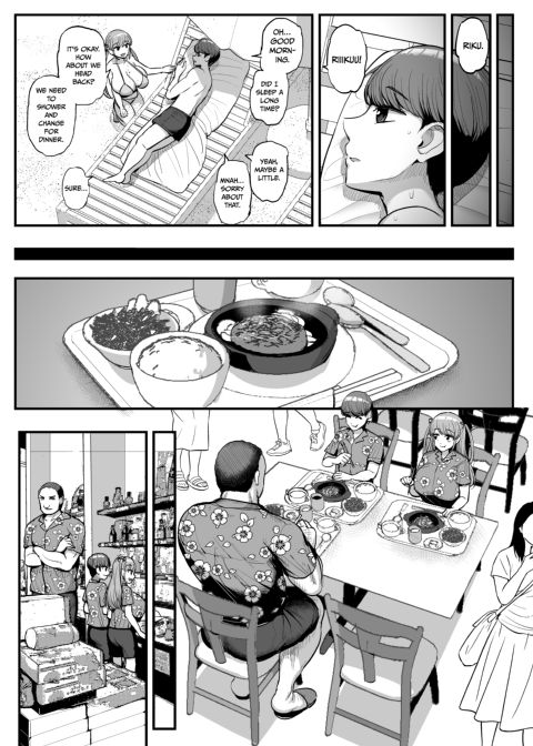 My Petite Girlfriend Is My Dad's Sex Slave - Family Vacation Arc Chapter 1 page 25