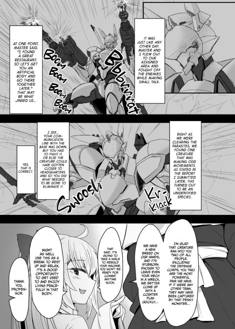 Gender Bender Cyborg Gets Hooked on Futanari Sex Chapter 1 page 4