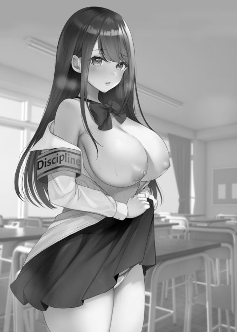 Stuck After School — A Busty Virgin Hall Monitor Gets Caught Touching Herself Chapter 1 page 2
