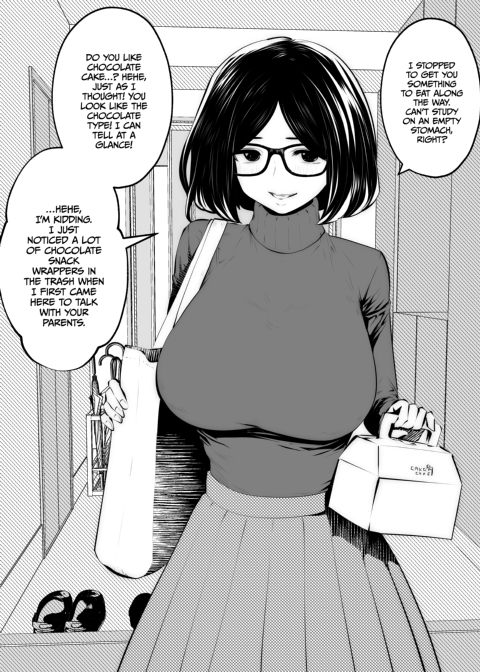 Ms. Black Rimmed Glasses Chapter 1 page 4