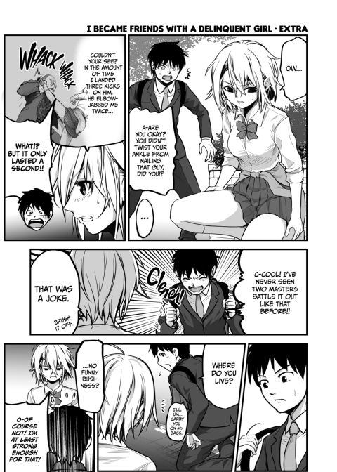 I Became Friends With a Delinquent Girl 1 Chapter 1 page 22