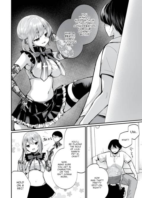 I Found This Plain Girl's Lewd Account and It Turns Out She's a Slut!? Ch.7 Chapter 1 page 9