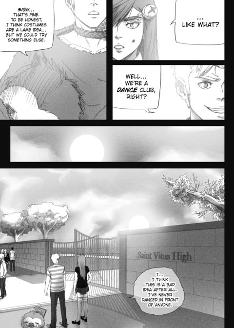Amague! Chapter 5 "Dance is Dead" Part 4 Chapter 1 page 13