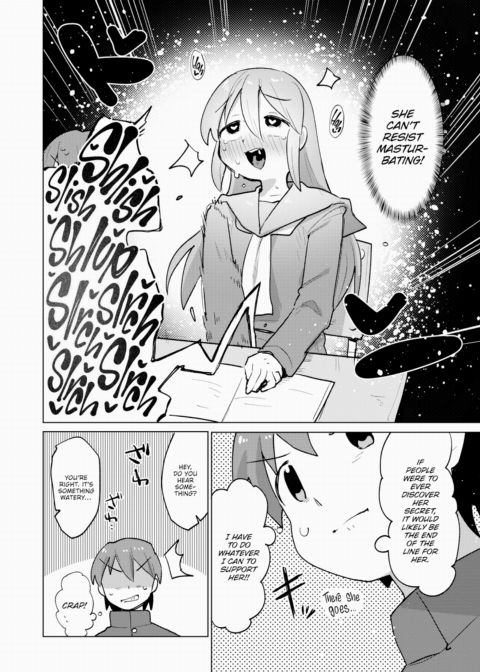 Onaniigamande Kinai-san Can't Resist Masturbating Chapter 1 page 2