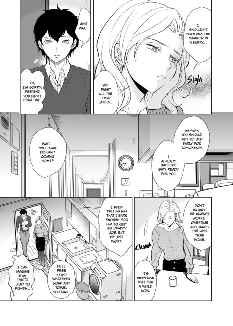 My Married Aunt Took My Virginity Chapter 1 page 4
