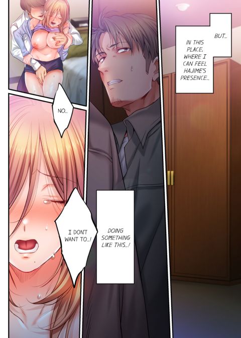 I Can't Resist His Massage! Cheating in Front of My Husband's Eyes Volume 14 Chapter 1 page 64