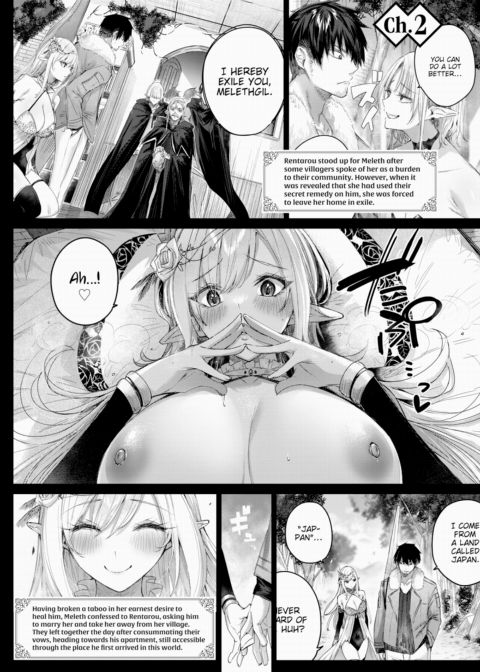 A Bachelor Hunter's Encounter in the Elven Forest ❤ - So Far Chapter 1 page 2