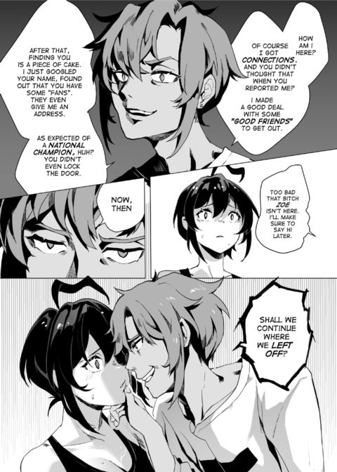 Swimmer Admiration After Story Chapter 1 page 8