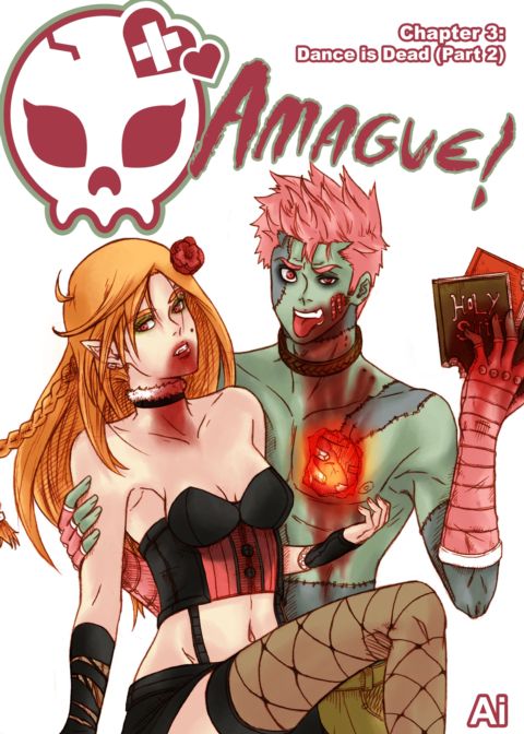 Amague! Chapter 3 "Dance is Dead" Part 2 Chapter 1 page 2