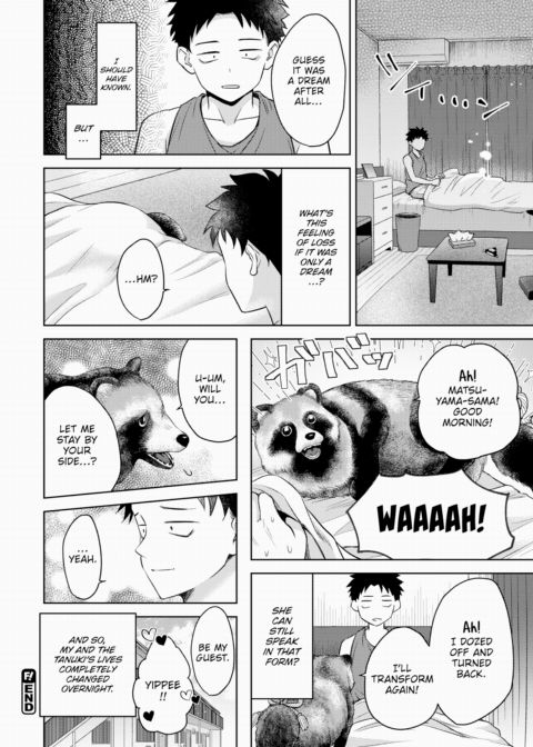 Uninvited Tanuki Girl Chapter 1 page 22