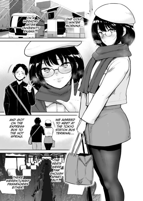 Newly Addicted - My Plain Jane Girlfriend and I Spent Our Entire Hot Springs Trip Fucking Chapter 1 page 2
