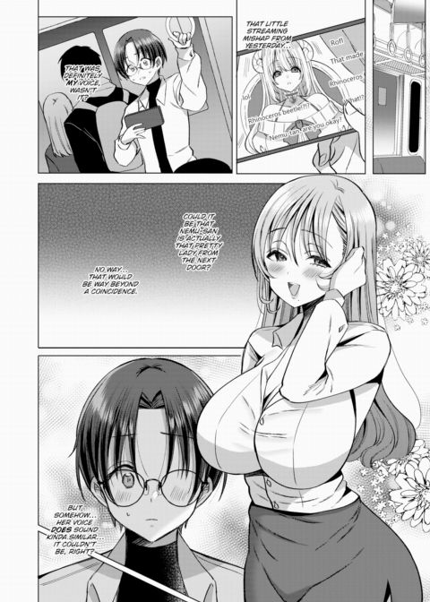 Nobody Told Me My Oshi Was Licking My Ear From Next Door! Chapter 1 page 4