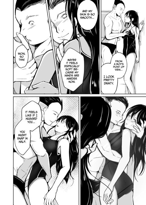 Body-Swapping With My Swim Team Senpai Chapter 1 page 25