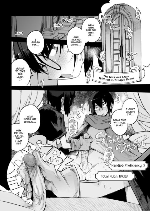 The S-Tier Slut Stats of a Girl Too Plain to Challenge the Milking Dungeon Chapter 1 page 13