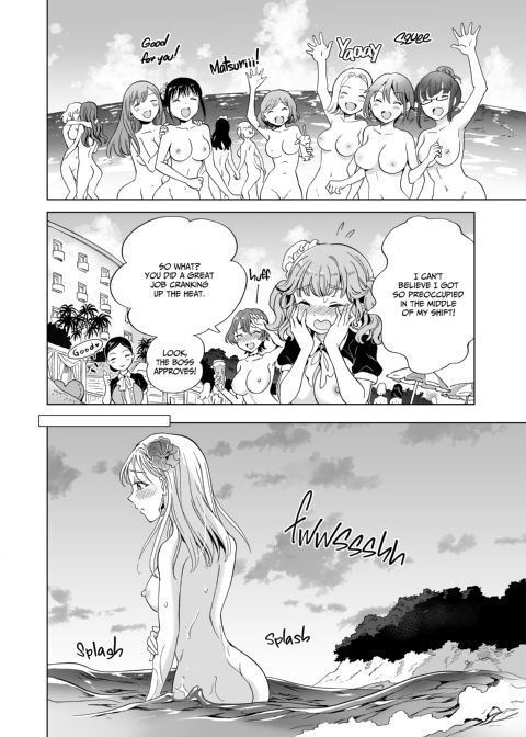 Happy Nudist Beach - It's a Great Day for a Lesbian Beach Orgy! Chapter 1 page 53
