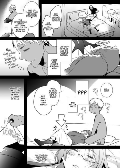 Remember That Time I Rescued My Quiet Classmate and Went for a Quickie but Then Fell in Love With Futa Cock? Chapter 1 page 5