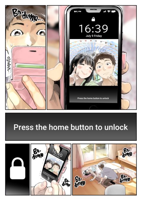 I Only Intended to Peek Through my Girlfriend's Phone Chapter 1 page 4