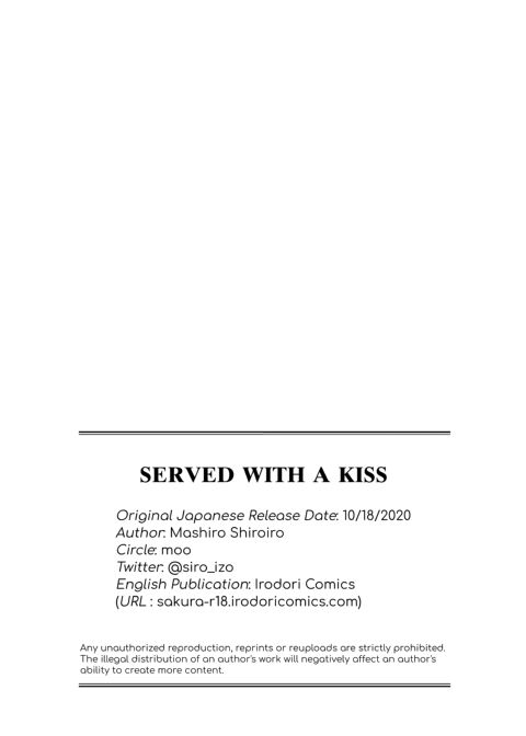 Served With a Kiss Chapter 1 page 21