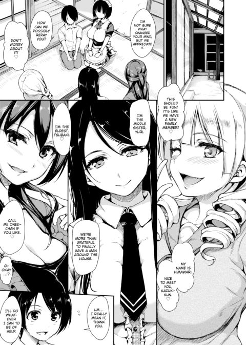 At-Home Harem Cherry-Poppin Gals Chapter 1 page 14