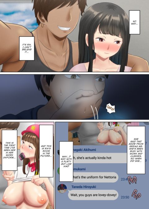 Group Chat NTR: My Girlfriend's Sex Tape Chapter 1 page 18