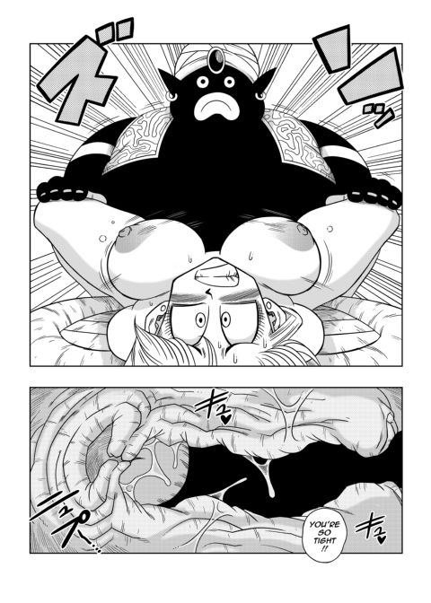 Bulma Meets Mr.Popo - Sex inside the Mysterious Spaceship! Chapter 1 page 15