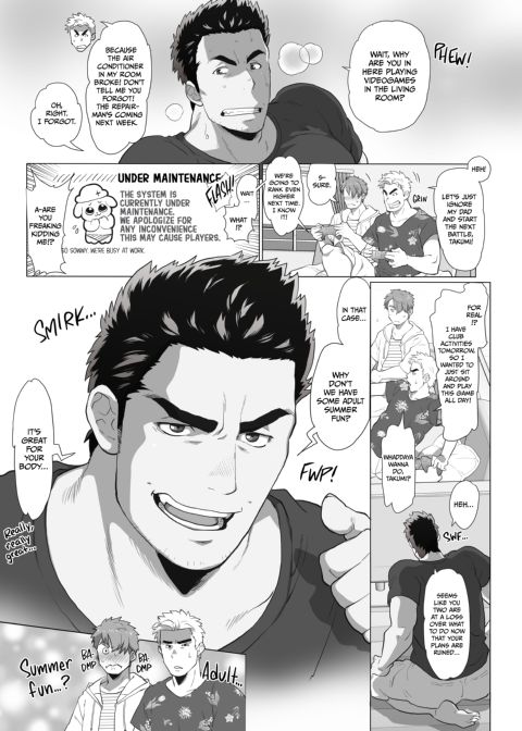 My Friend's Dad's a Hunk 3 & 4 Chapter 1 page 3
